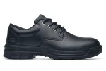 Cade II Men's Black Slip-Resistant Steel Toe Low-Top Dress Shoes CA