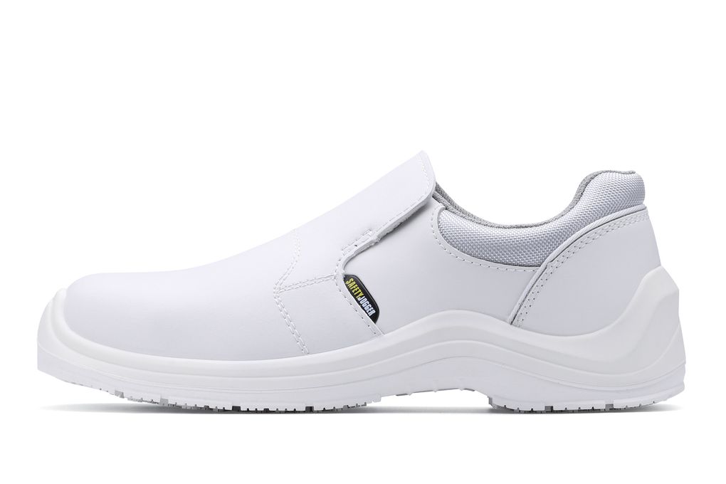 white steel toe shoes for men