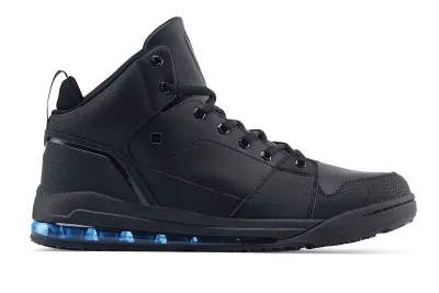 Men's Shoes For Crews® Tigon - Black Non-Slip Work Shoes CA