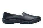 LILA™ Jasmine – Slip-On Black Non-Slip Work Shoes for Women