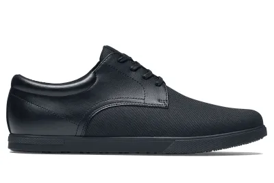 Black Core Lace-Up Men's Dress Sneaker for Work | Shoes For Crews® | Shoes For Crews® CA