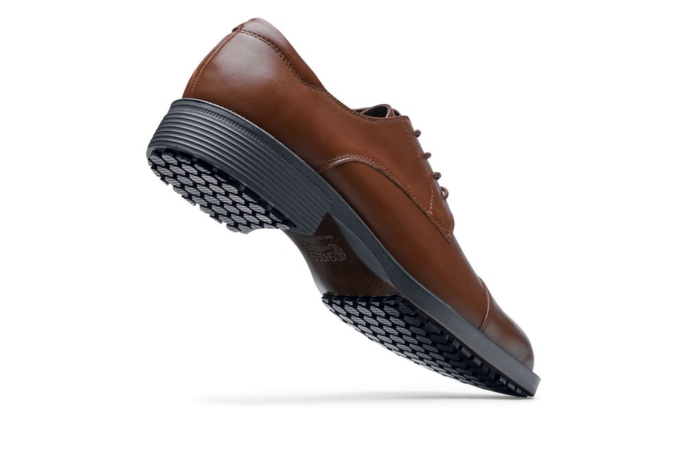 Senator - Brown / Men's - Non-Slip Dress Shoes For Work - Shoes For Crews