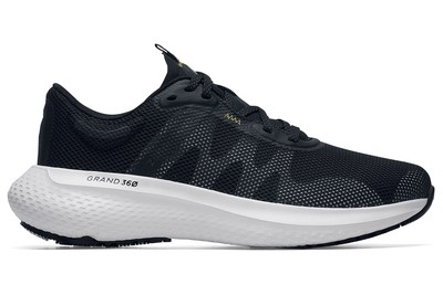 Cole Haan Hale Runner - Women's / Black / Cyber Yellow / White Slip-Resistant Work Shoes in CA