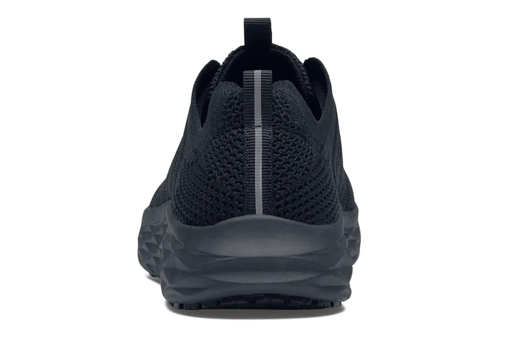 Shoes For Crews Pembroke, Zapatos De Trabajo Unisex Antideslizantes Para Hombre, Mujer, Tenis Resistentes Al Agua, Lona Negra O Cuero, Cuero Negro