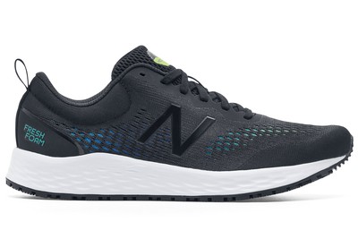 New Balance Arishi V3: Men's Charcoal Slip-Resistant Shoes | Shoes For Crews