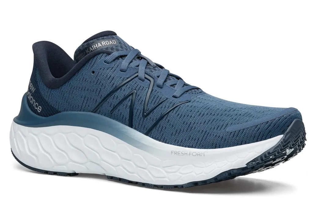 New Balance Fresh Foam トレラン　 グレー/ネイビー Men's New Balance Kaiha Road - Indigo Blue Non-Slip Work