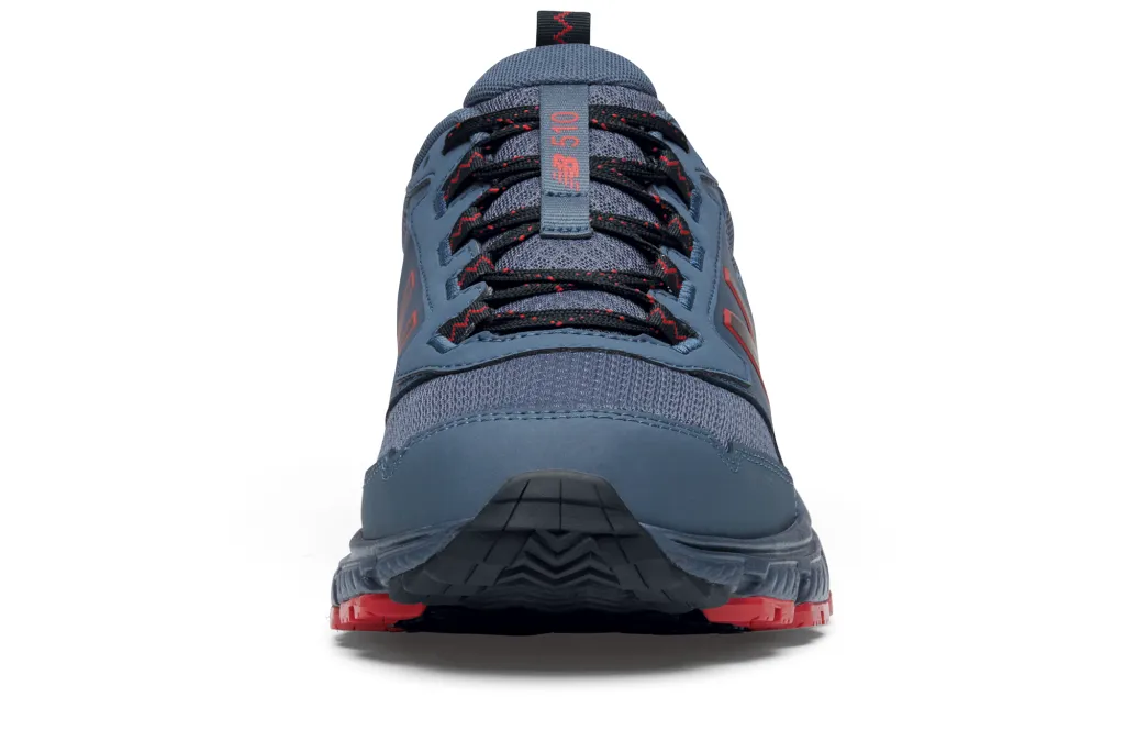 Men's New Balance 510 v5–Charcoal/Red Non-Slip Work Sneakers