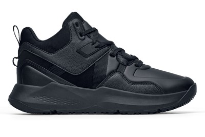 Brakly - Black Slip-Resistant Shoes for Work