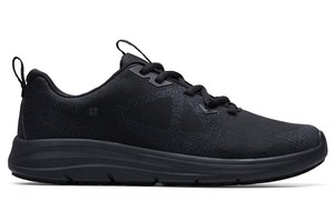 Men's Extra Cushioned Black Athletic Slip-Resistant Shoes Men's Extra Cushioned Black Athletic Slip-Resistant Shoes