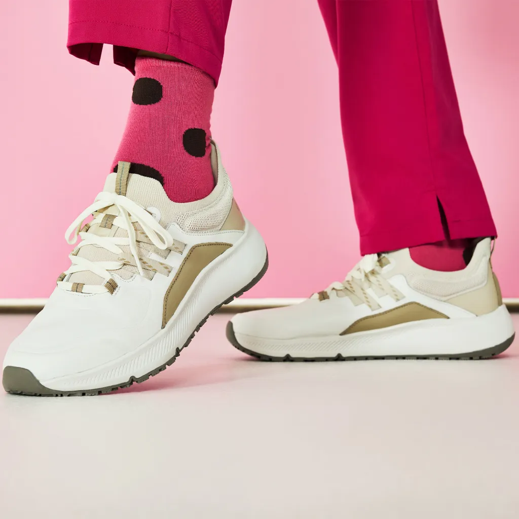 LILA™ Karina RX Women's Alabaster Beige Slip-Resistant Shoes For