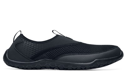 Shoes For Crews Nassau: Black Slip-Resistant Water Shoes