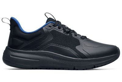 Crossing 4SG Women's Black Non-Slip Shoes with Blue Accents in CA