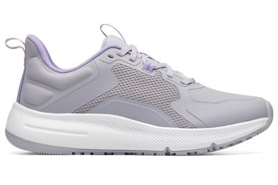 Crossing 4SG Women's Gray Non-Slip Shoes with Lavender Accents in CA