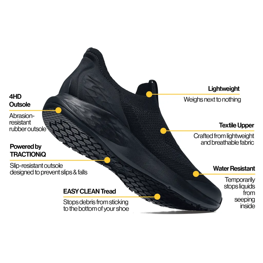 LILA™ Zoey Easy-On Work Sneaker – Hands-Free Tennis Shoe