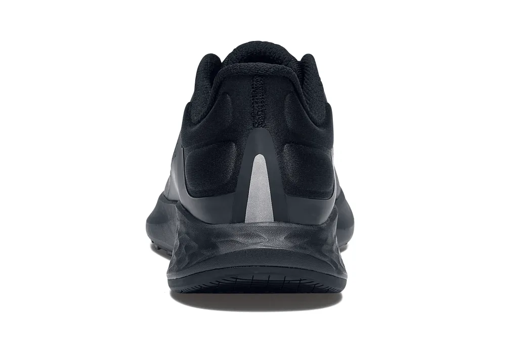 LILA™ Zoey Black Athletic Work Sneakers for Women