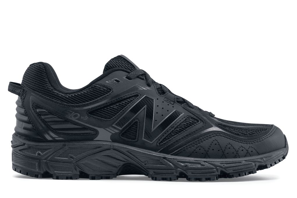 New Balance 510v3 Men's Black Athletic SlipResistant Work Shoes Shoes For Crews