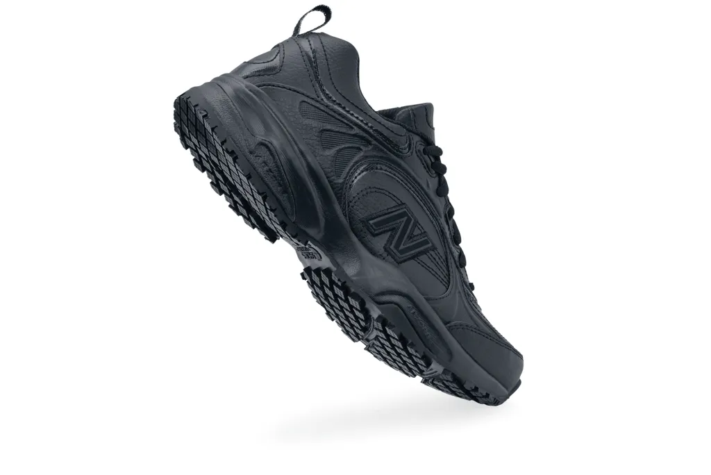 New Balance Women's Black Athletic Slip-Resistant Shoes