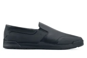 靴 cater2u Men's Shoes For Crews® Cater II - Black Non-Slip Dress Shoes