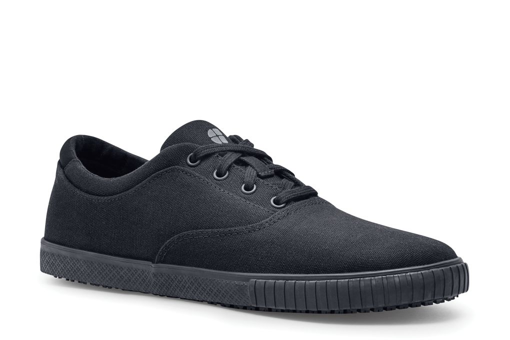 Carter - Black - Men's Breathable Casual Canvas Non-Slip Work Shoes ...
