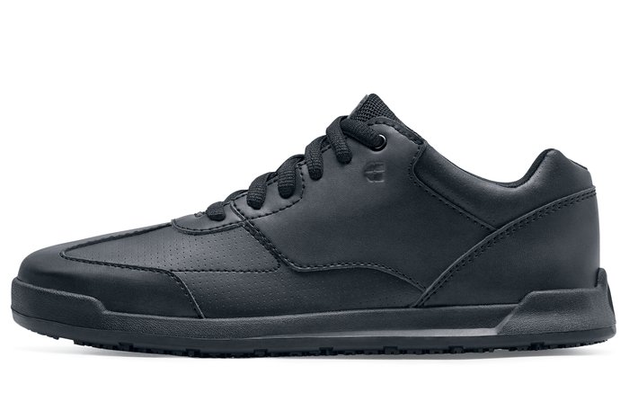Liberty: Women's Black Leather Casual Work Shoes | Shoes For Crews