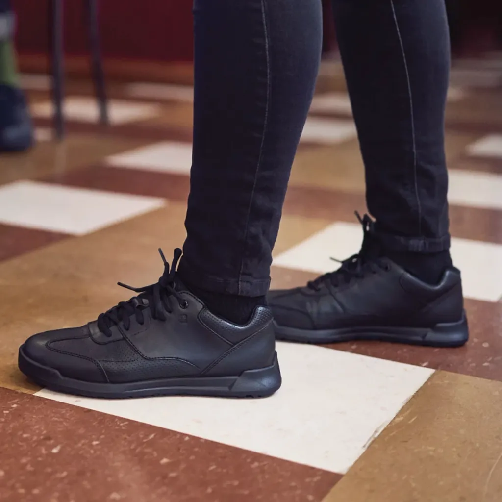 Women's Shoes For Crews® Liberty – Black Non-Slip Work Shoes