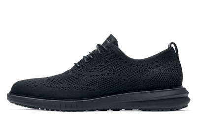 Cole Haan Miles Wingtip Oxford: Men's Black Slip-Resistant Shoes ...