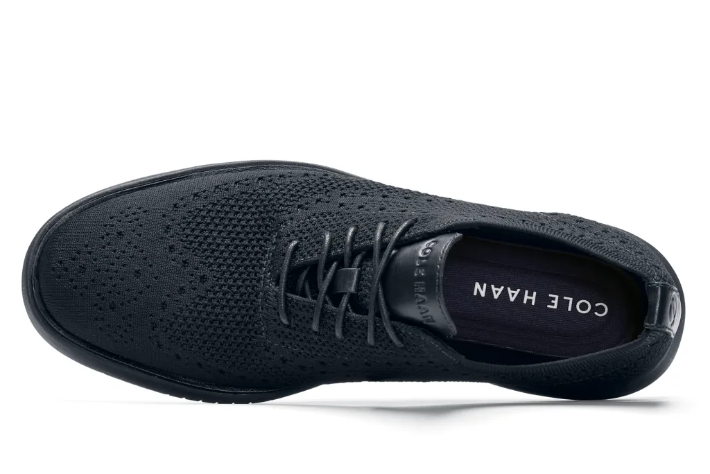 Cole Haan Miles Back Knit Wingtip Oxford Slip-Resistant Shoes