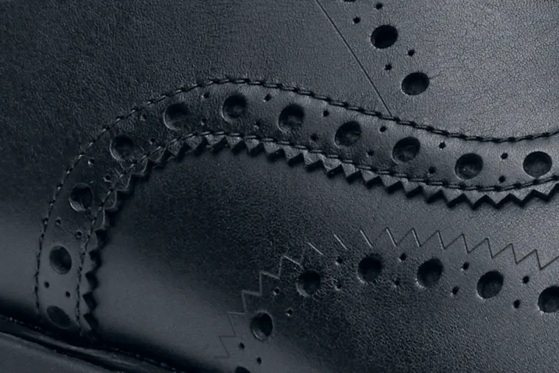 Cole Haan Miles Leather Wingtip Oxford detail view