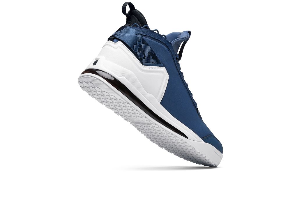 Tigon II Navy/White HighTop Athletic NonSlip Shoes Shoes For Crews