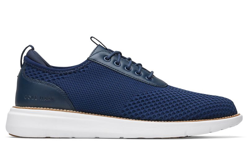 Cole Haan Chester Sneaker: Men's Navy Slip-Resistant Shoes | Shoes For Crews