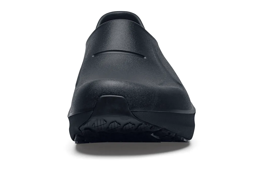 Shoes For Crews® Overtime – Black Non-Slip Work Clogs display picture 1