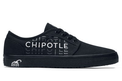 Chipotle Merlin Casual Canvas Black Slip-Resistant Work Shoes | Shoes For Crews