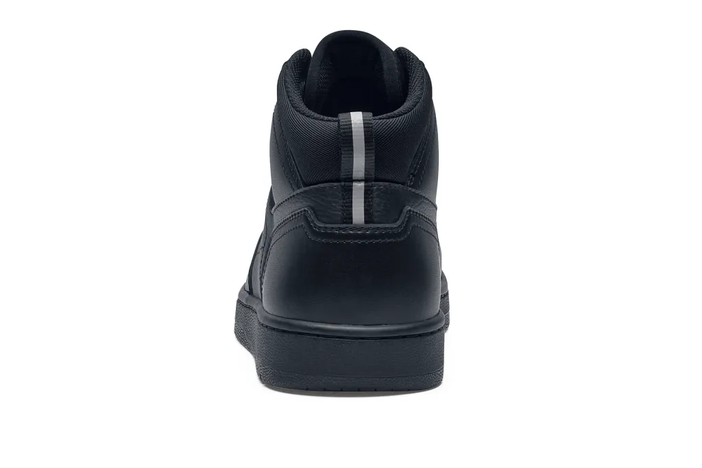 Greer Mid Men's Black Non-Slip Basketball Court Work Shoes