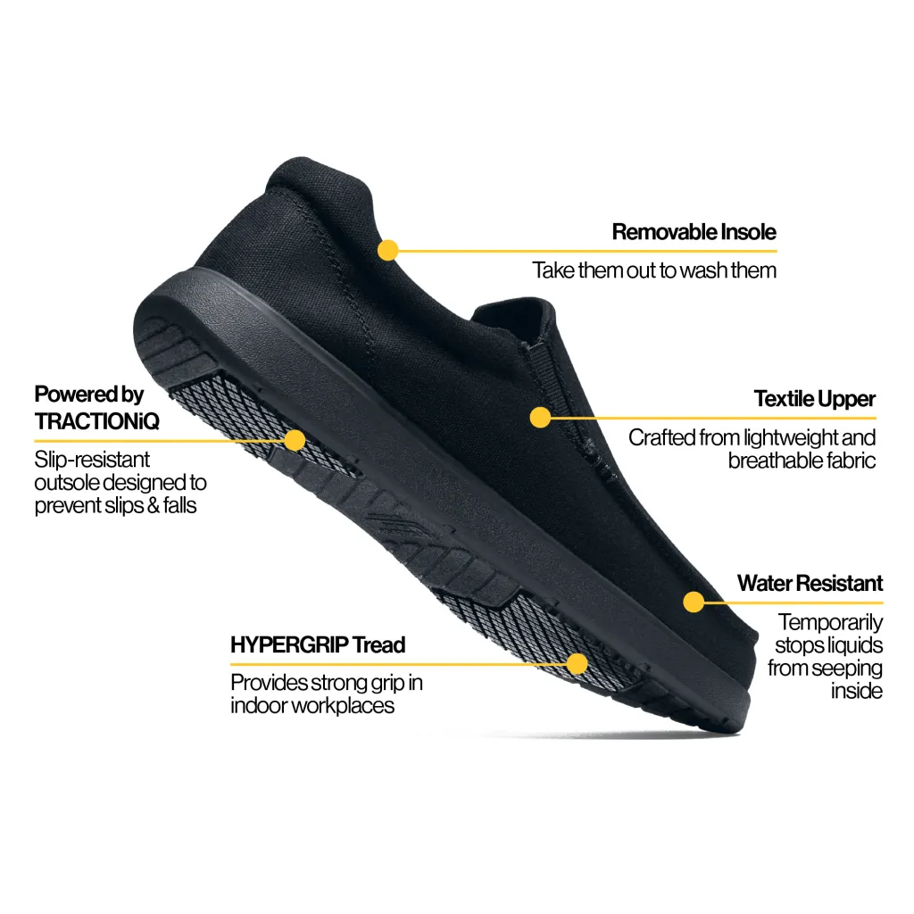 Core Slip-On Slip-Resistant Work Shoes for Men