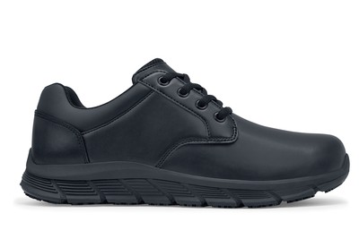 Saloon II: Men's Black Slip-Resistant Dress Work Shoes | Shoes For Crews