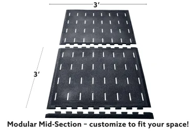 3' x 3' MIGHTY MAT!™ Interlocking: Mid Section right view