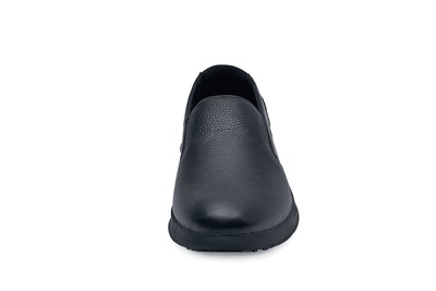 Arden: Men's Black Slip-Resistant Leather Shoes | Shoes For Crews