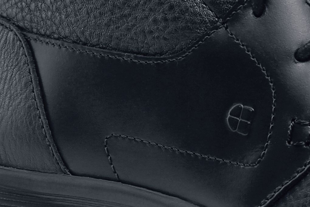 Holden - Men's Black - High Top Non-Slip Work Shoes - Shoes For Crews