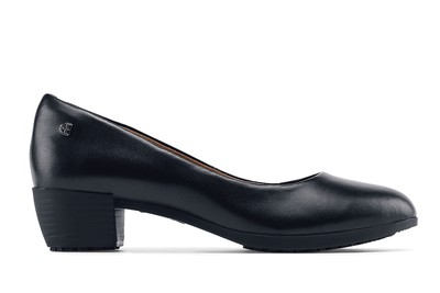 Willa: Women's Black Slip-Resistant Dress Heels | Shoes For Crews