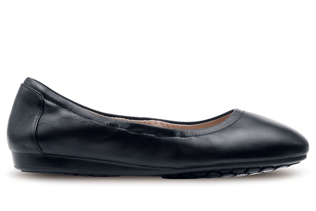 Cole Haan Eila Ballet Flat: Women's Black Slip-Resistant Shoes | Shoes ...