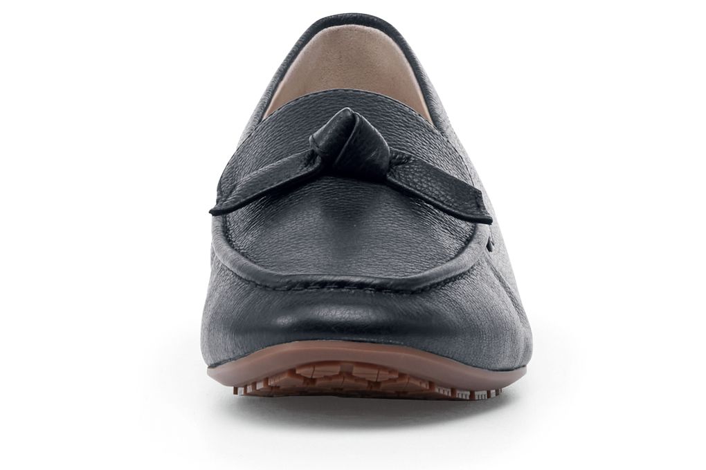 Cole Haan Candace Bow Loafer: Women's Black Slip-Resistant Shoes ...