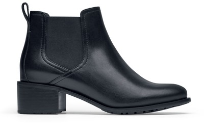 Cole Haan Cassie Bootie Women's Black Non-Slip Work Shoes CA