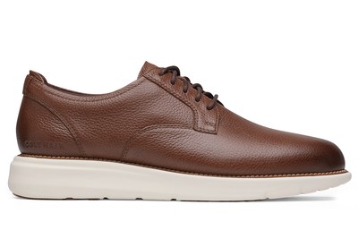 Cole Haan Chester Oxford: Men's Chestnut Slip-Resistant Shoes | Shoes For Crews