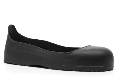 CREWGUARD® Slip-Resistant Overshoes - Steel Toe three-quarter view