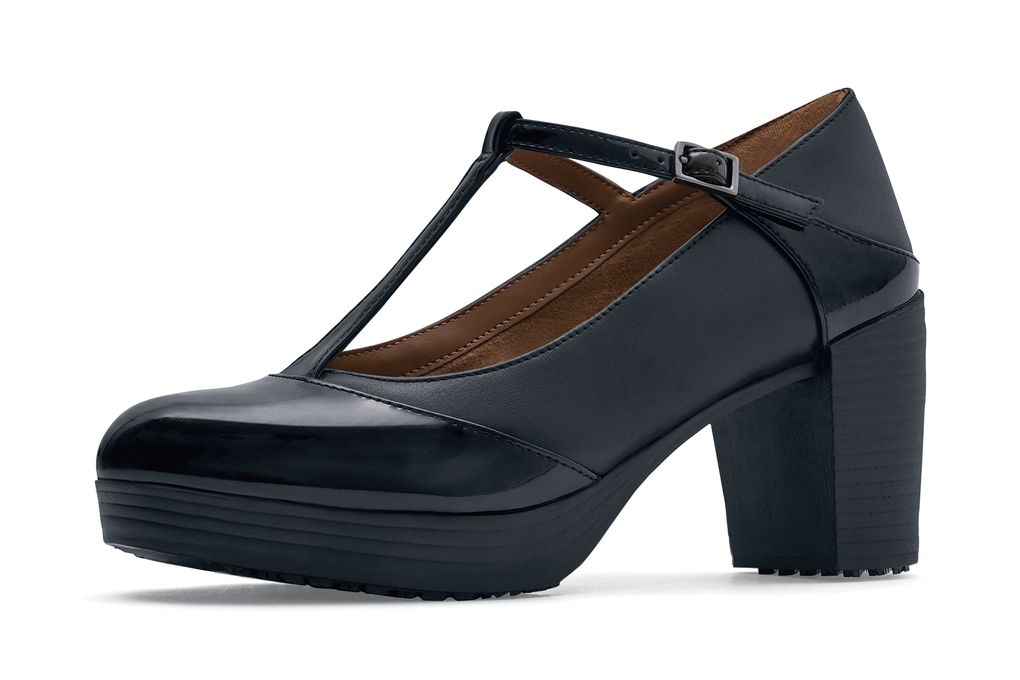 Ruby Black SlipResistant Women's High Heel Shoes Shoes For Crews