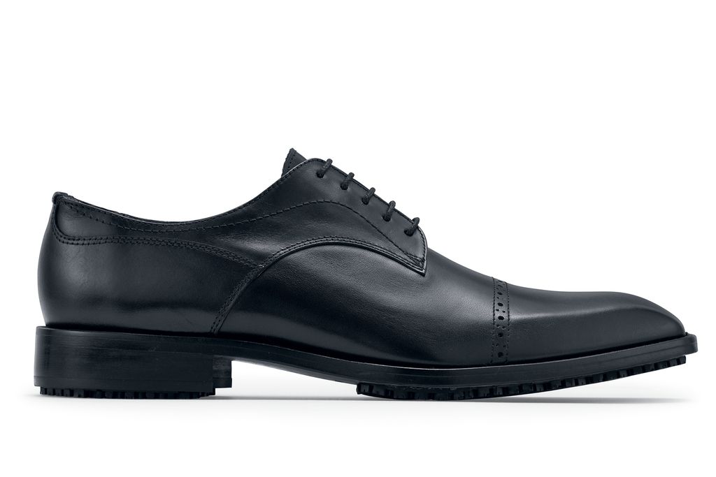 The Stanton Full-Grain Leather Oxford Slip-Resistant Dress Shoes