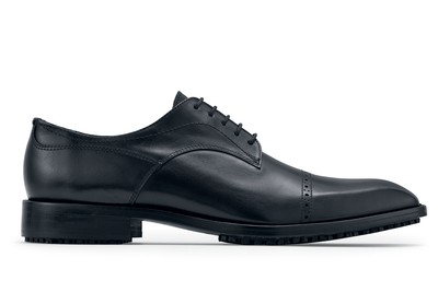 The Stanton Full-Grain Leather Oxford Slip-Resistant Dress Shoes | Shoes For Crews