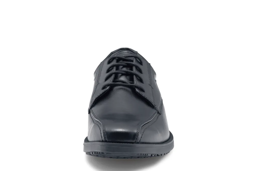 Dockers Partner II Men's Black Slip-Resistant Leather Dress Shoes