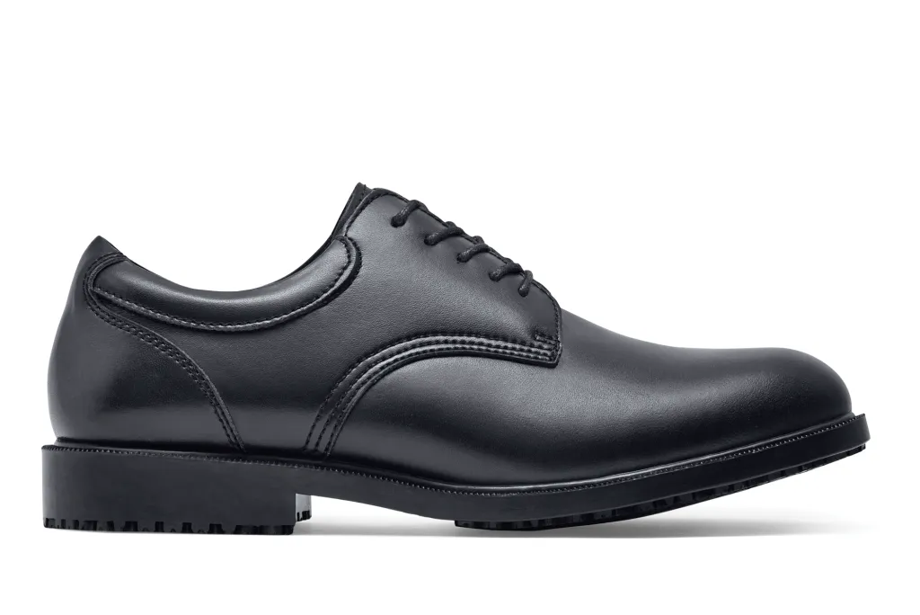 Men's Shoes For Crews® Cambridge – Black Non-Slip Work Shoes