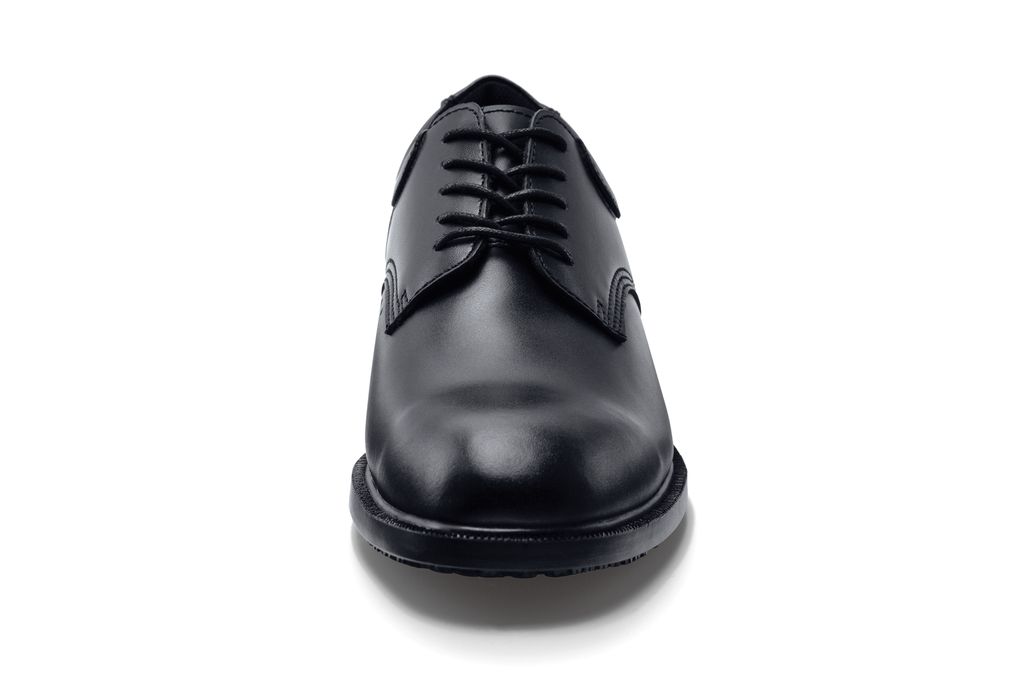 Cambridge: Men's Black Slip-Resistant Dress Shoes | Shoes For Crews